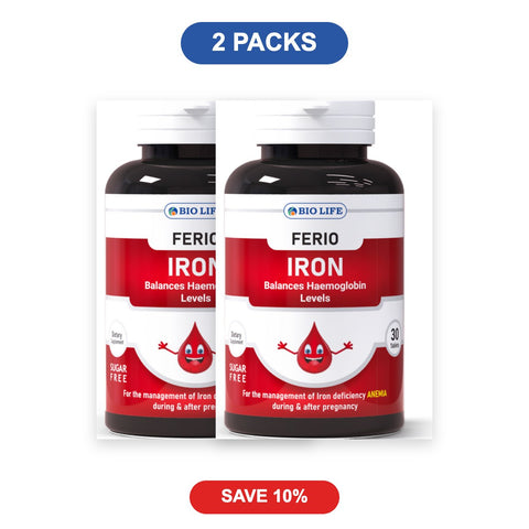 Ferio Iron Supplement - 2 Packs