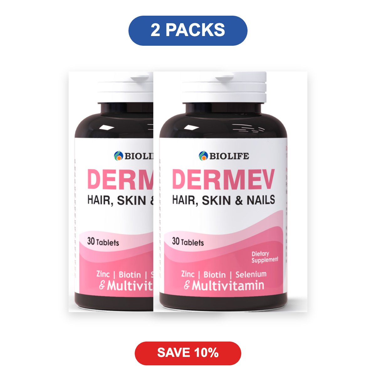 DERMEV - 2 Packs