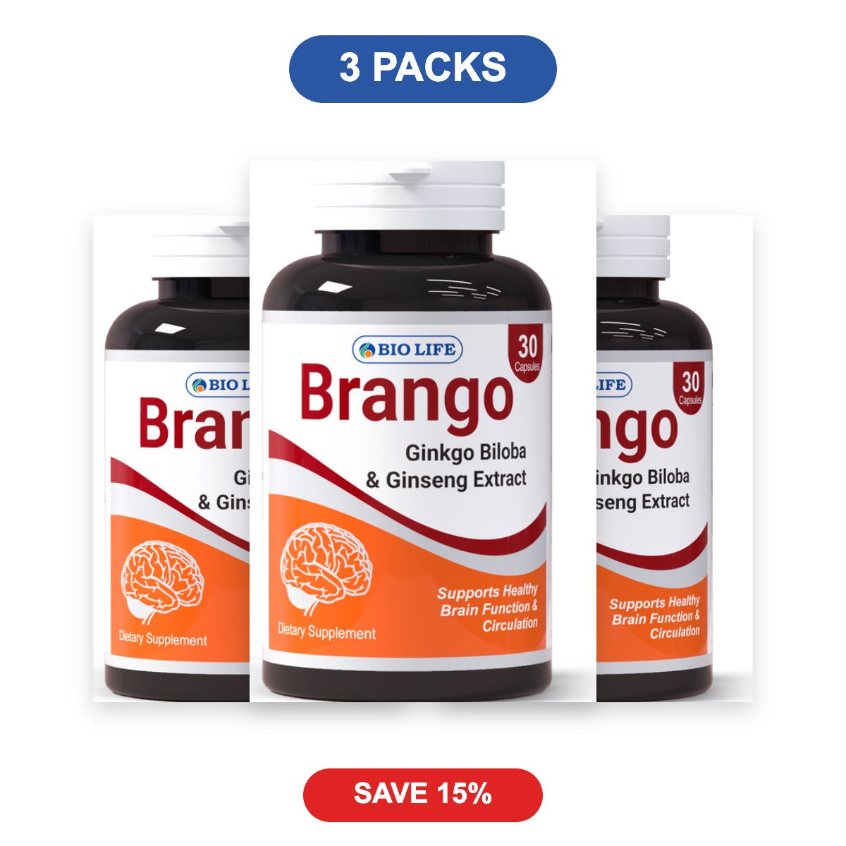 Brango - 3 Packs