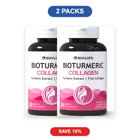 BioTurmeric Collagen Tablets - 2 Packs