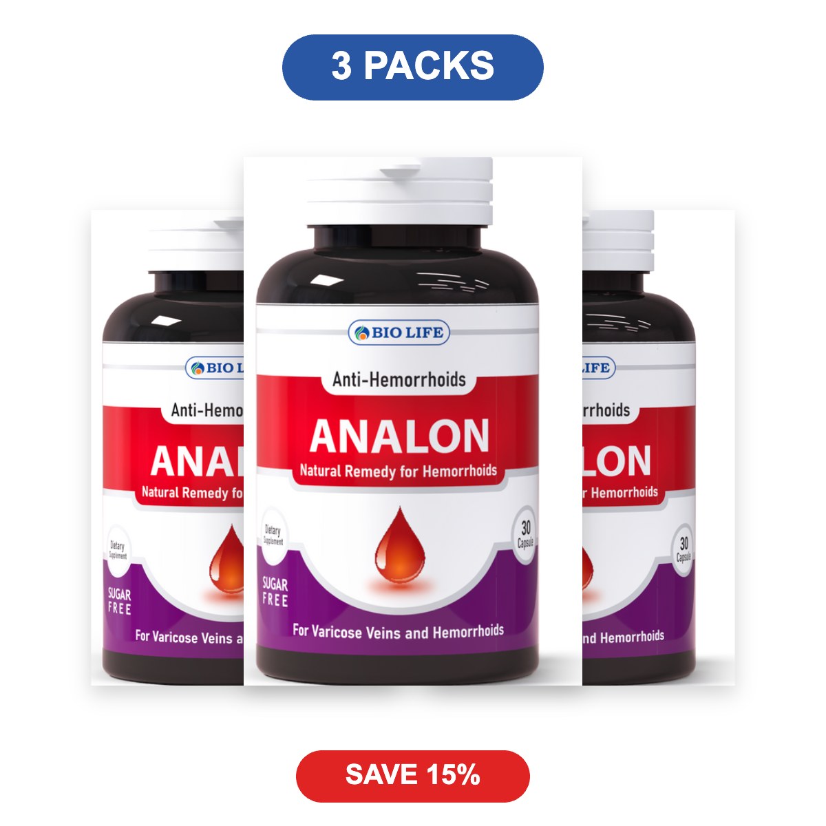 Analon - 3 Packs