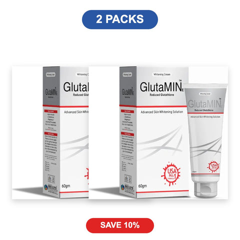 GlutaMINe Skin Whitening Cream - 2 Packs