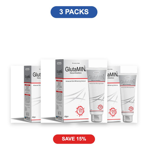 GlutaMINe Skin Whitening Cream - 3 Packs