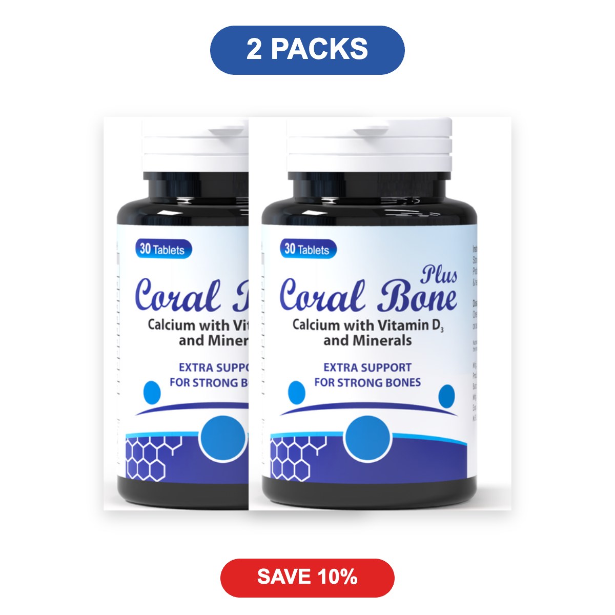 Coral Bone Plus - 2 Packs