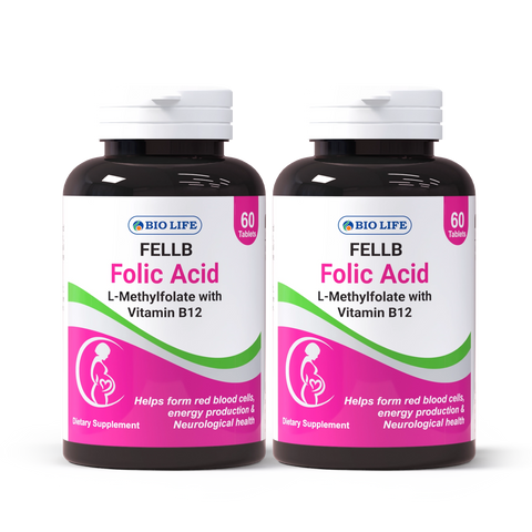 Fell-B Folic Acid - 2 Packs