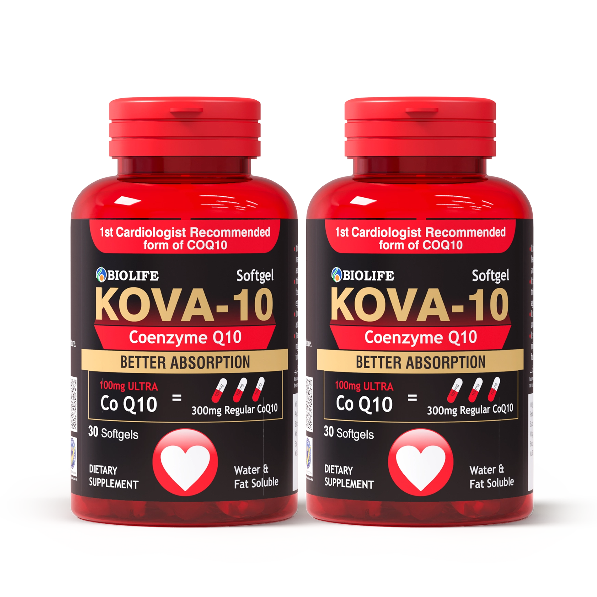 KOVA-10 CoQ10 - 2 Packs
