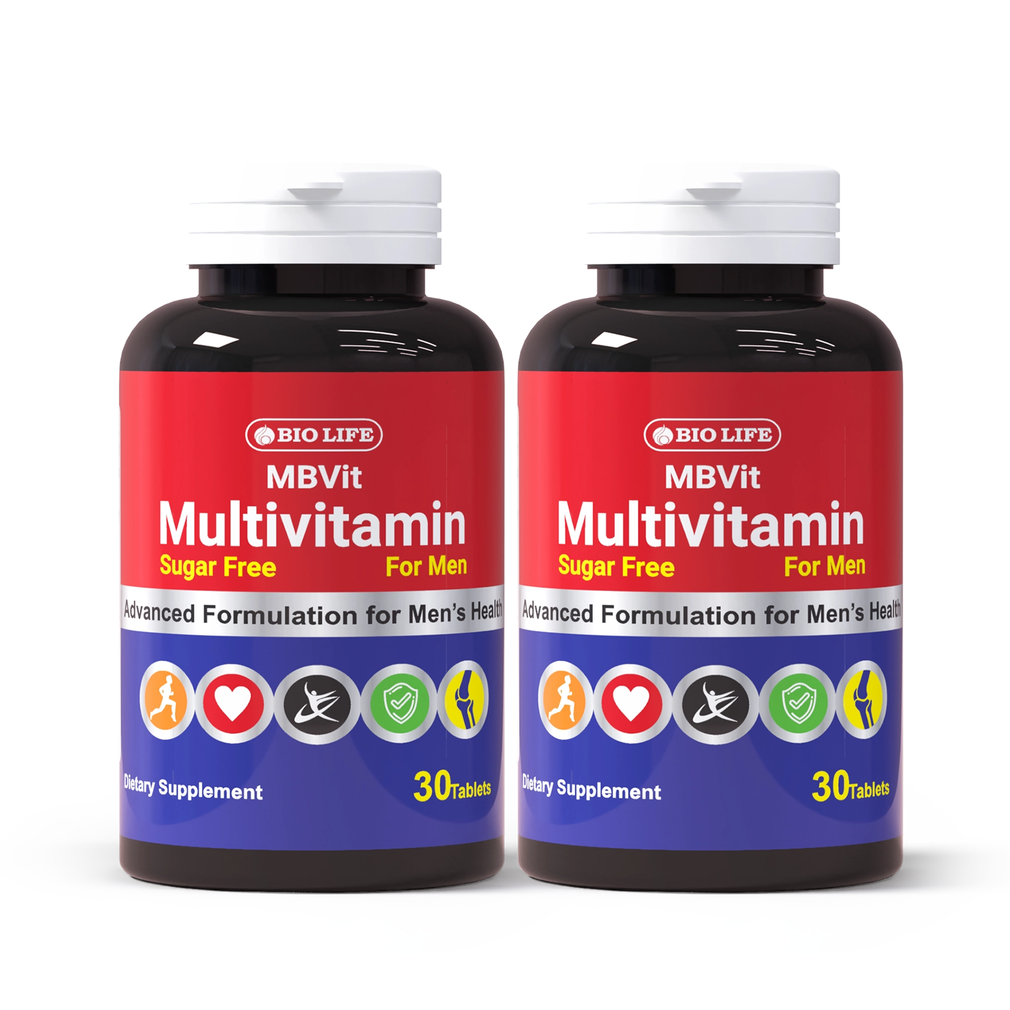 MBVit Multivitamin for Men - 2 Packs
