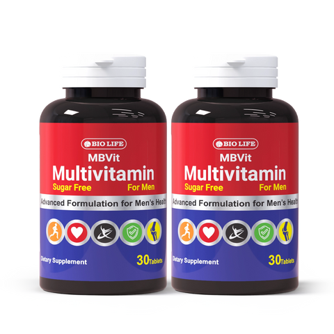 MBVit Multivitamin for Men - 2 Packs