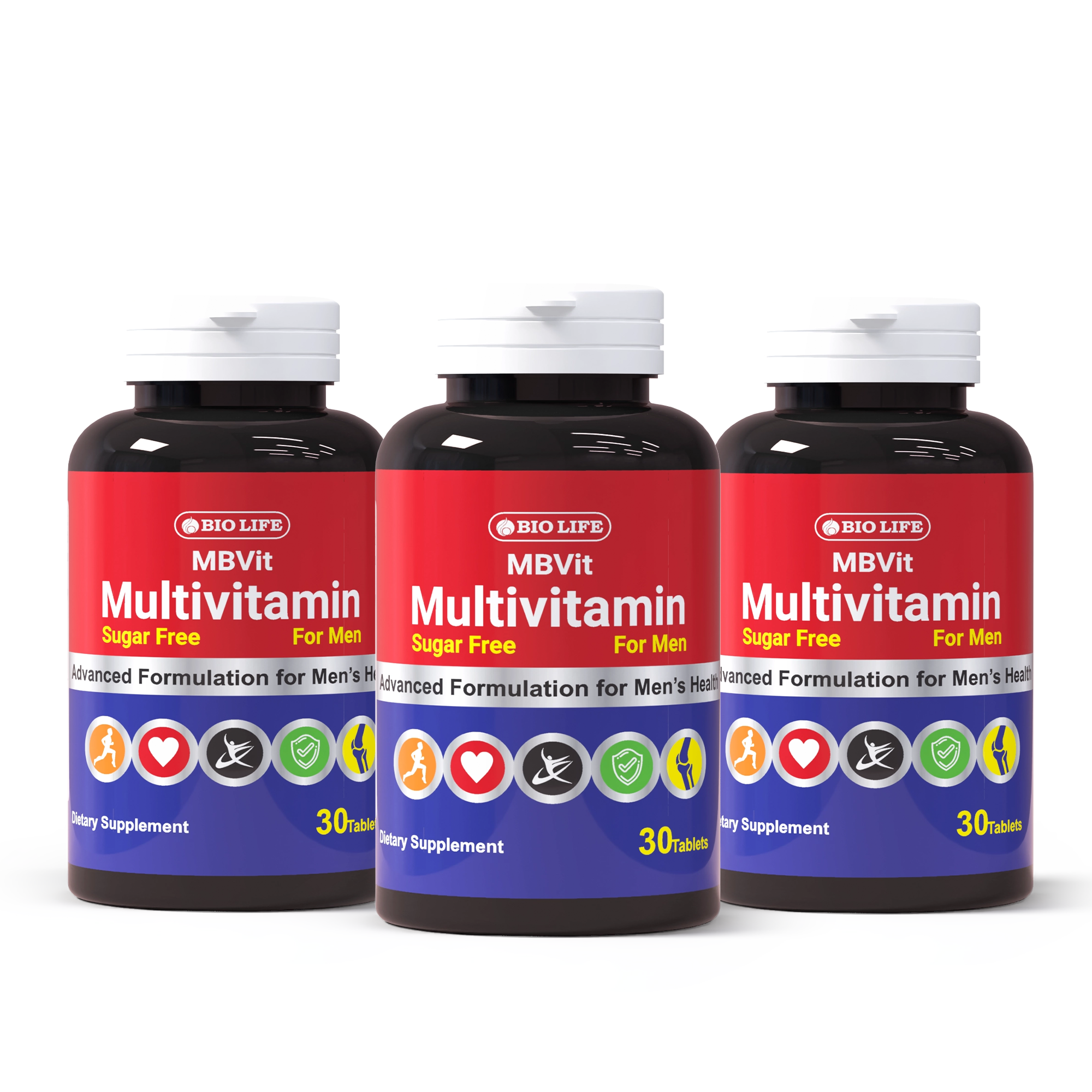 MBVit Multivitamin for Men - 3 Packs