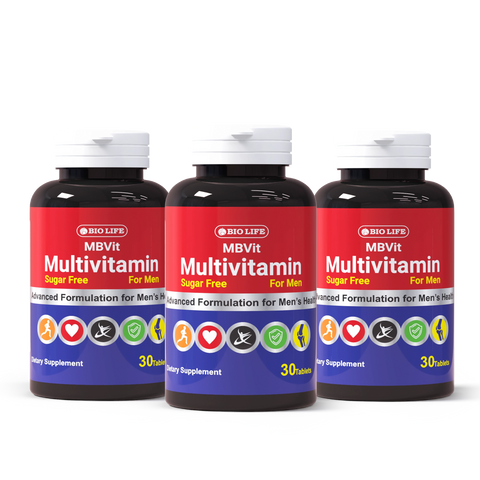 MBVit Multivitamin for Men - 3 Packs