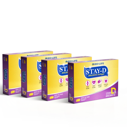 Stay-D 200,000 IU Vitamin D3 Bio Life
vitamin d3 supplement
vitamin d3 capsule
vitamin d3